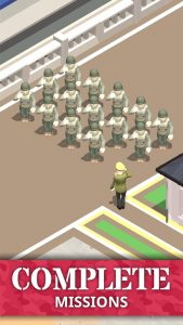Idle Army Base MOD APK 1.25 (Unlimited Money, Gems and Stars) 1